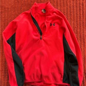 Under armour small red sweatshirt